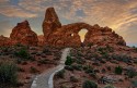 Second Place\n\nHand of Man\n\nTurret Arch Sunrise\nArches NP