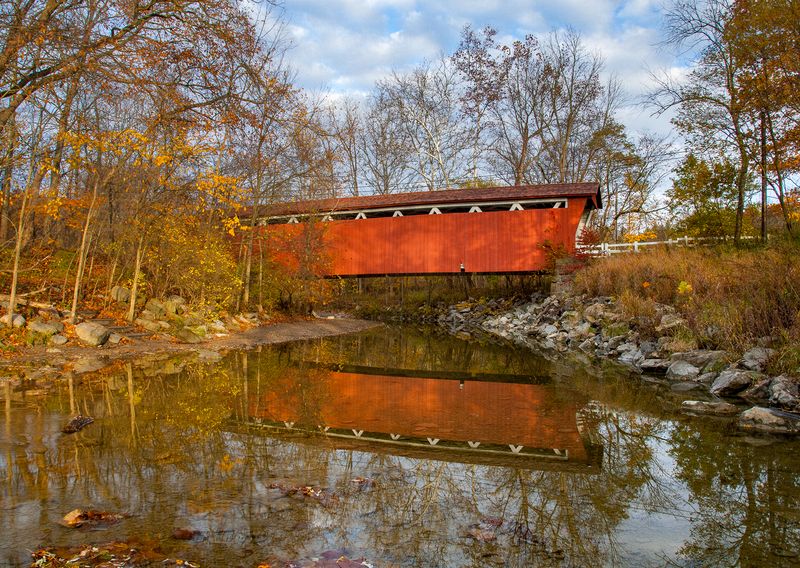 Third Place Cuyahoga Valley National Park\n\nEverett Road Covered Bridge