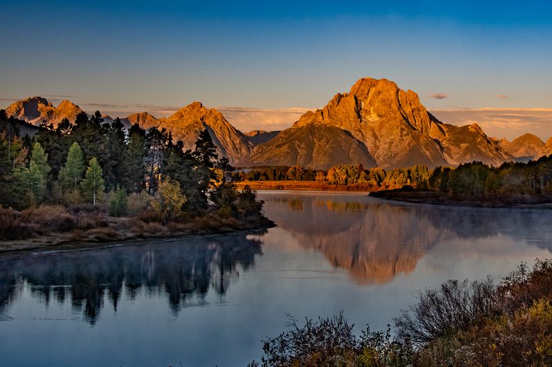 Landscape\n\nGrand Teton Sunrise