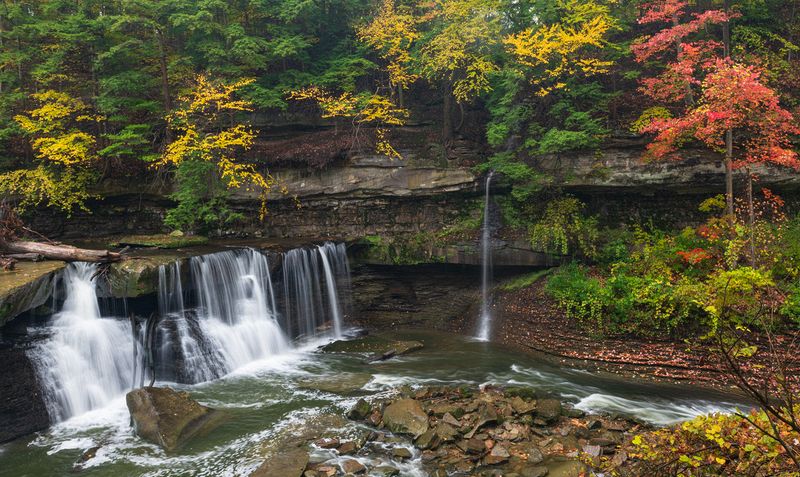 Landscape\n\nThe Grand Falls of Tinkers Creek\n\nViaduct Park