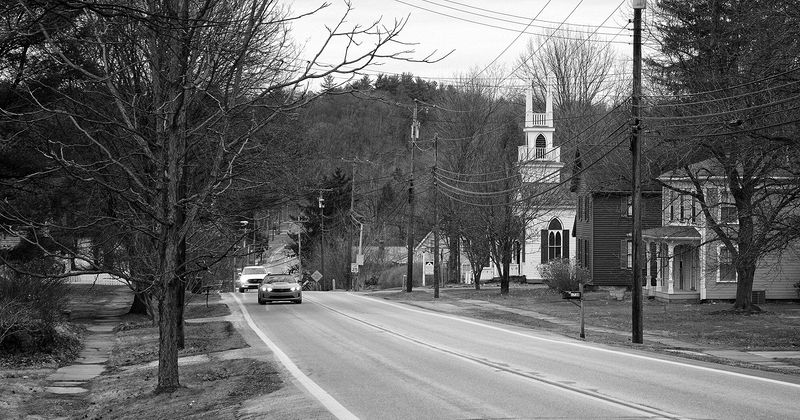 The Bronson Memorial Church is one of the oldest buildings in Peninsula. Built in 1845. Gothic Revival archetecture.  I have many close-up images of the church,  but I thought this one is a little more interesting.