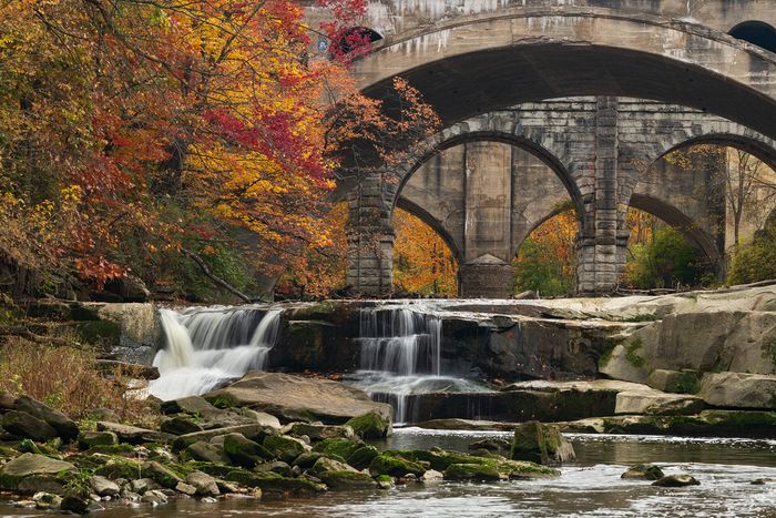 Honorable Mention, Landscape\n\nBerea Bridges\n\nBerea Falls MetroPark