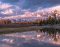 Honorable Mention, Landscape\n\nSunrise Grand Teton NP\n\nGrand Teton National Park