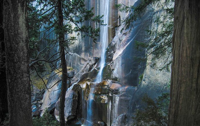 Landscape\n\nBack Country Waterfall, Yosemite NP